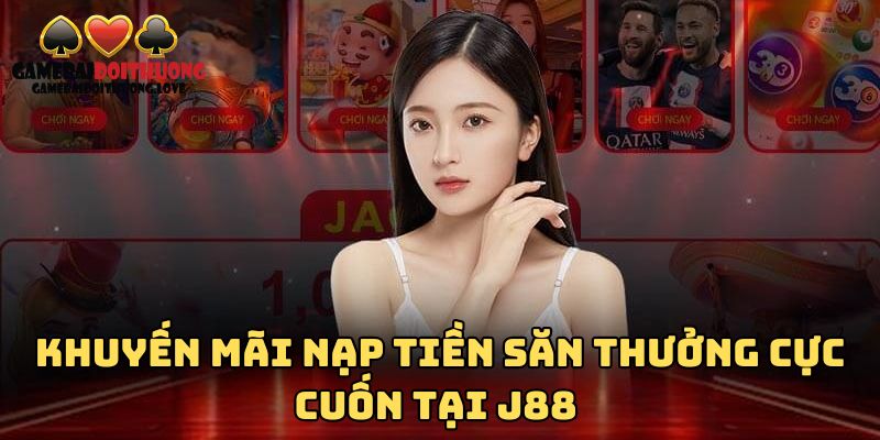 Khuyến mãi nạp tiền săn thưởng cực cuốn tại J88 