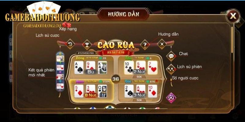 Tìm hiểu luật chơi của bài cào rùa online